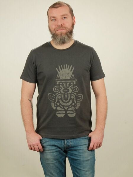 NATIVE SOULS T-Shirt Herren - Inka - dark grey