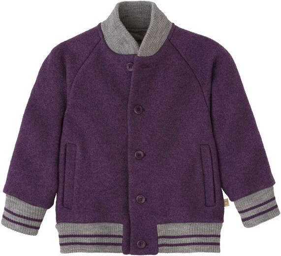 Disana Kleinkinder Walk-College-Jacke kbT-Merino Schurwolle