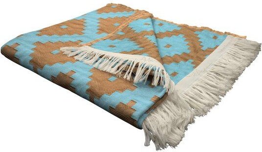 Thumbnail - Nature by Adam Wohndecke aus 100% Bio-Baumwolle - Made in Germany - Maroccan Shiraz