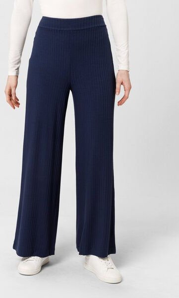 Les Lunes Weite Hosen „Michelle Rib Wide Leg“