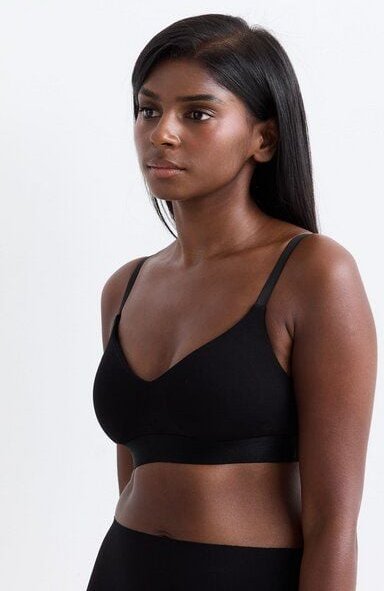 erlich textil Casual Cotton Bralette mit herausnehmbaren Pads aus Bio-Baumwolle, made in Europe