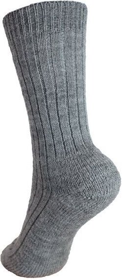 Hirsch Natur Baby Kinder Plüschsohlen Socke kbT Wolle