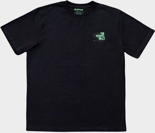 picea (by bleed) The Fichtel Hills T-Shirt Schwarz