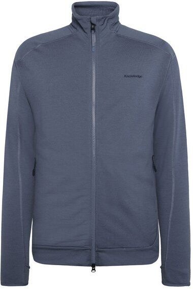 KnowledgeCotton Apparel Fleece-Jacke mit Reißverschluss DYNAMIC aus Merinowolle - Herren