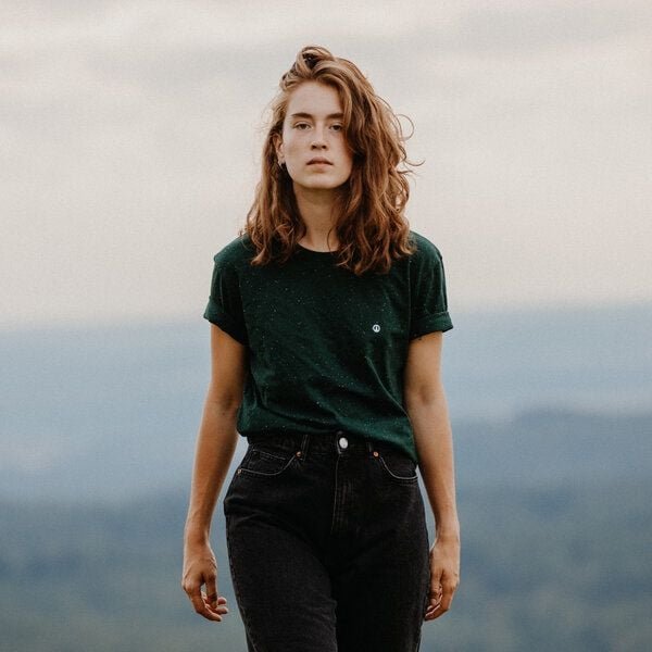 Thumbnail - NORDLICHT Rundhals T-Shirt aus Bio-Baumwolle ALVA