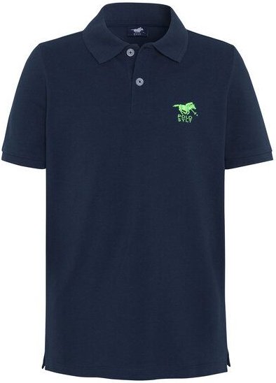 Polo Sylt Regular-Fit Jungen-Poloshirt aus Piqué mit Logo-Stickerei
