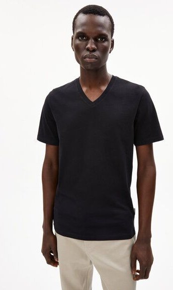 ARMEDANGELS JAAMES V-NECK Herren T-Shirt aus Bio-Baumwolle