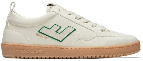 Flamingos' Life Veganer Sneaker Damen und Herren Roland V.10 Gesso Green Naturale