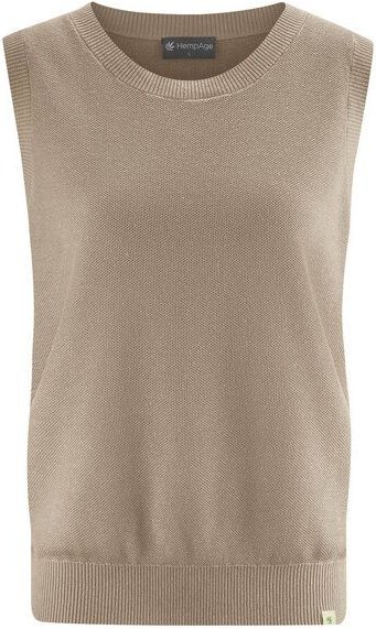 HempAge Damen Pullunder Hanf/Biobaumwolle