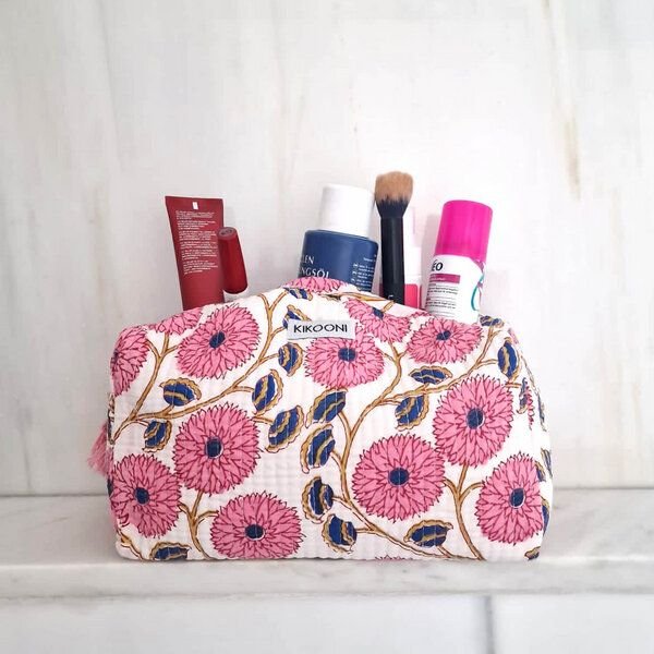 KIKOONI handgefertigte Kosmetiktasche "Shiki Mi"