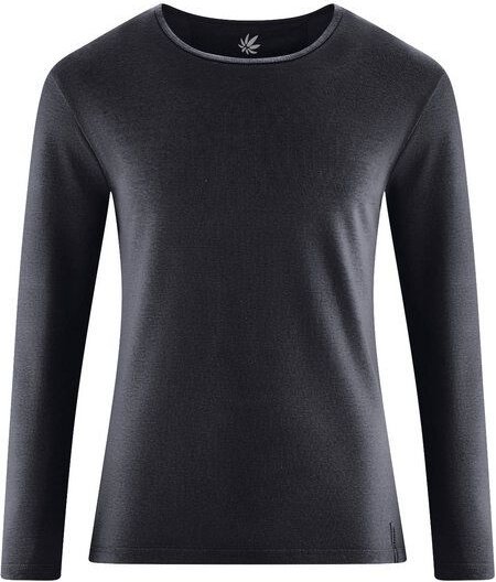 HempAge Herren Langarmshirt THC Line Hanf/Biobaumwolle