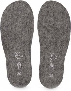 WoolFit 3mm dünne Filz-Einlegesohlen 100% Wollfilz - mulesingfrei - passt in jeden Schuh