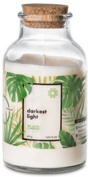 We Love Candles Duftkerze GoGreen "Darkest Light" aus Sojawachs, 100% vegan