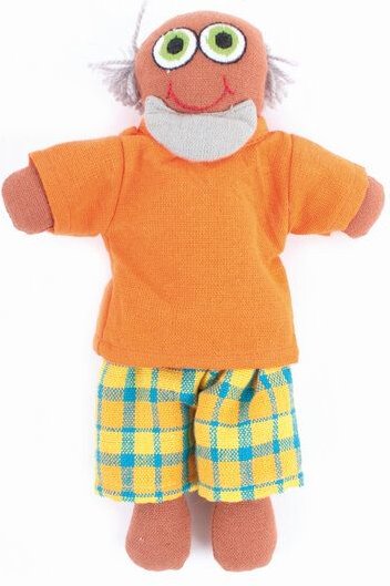 El Puente Vielfaltspuppe mit grauen Haaren