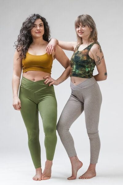 YogiLiebe Yoga double wende Top "Tara" aus Bio-Baumwolle