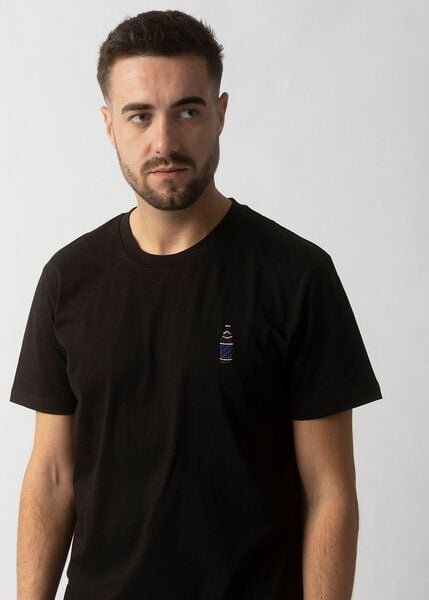 Bavarian Caps T-Shirt Bayerisch Hell - Schwarz