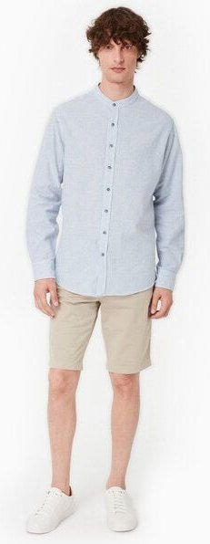 ORGANICATION Slim-Fit Chino-Shorts aus Bio-Baumwolle