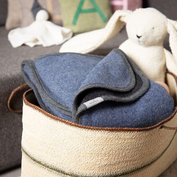 nahtur-design Baby- und Kinder - Wolldecke aus kuscheligem Flauschloden
