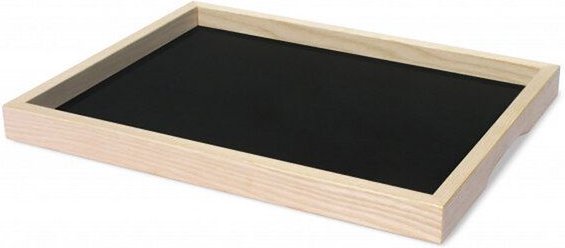 Serviertablett BASIC S, verschiedene Varianten (side by side)