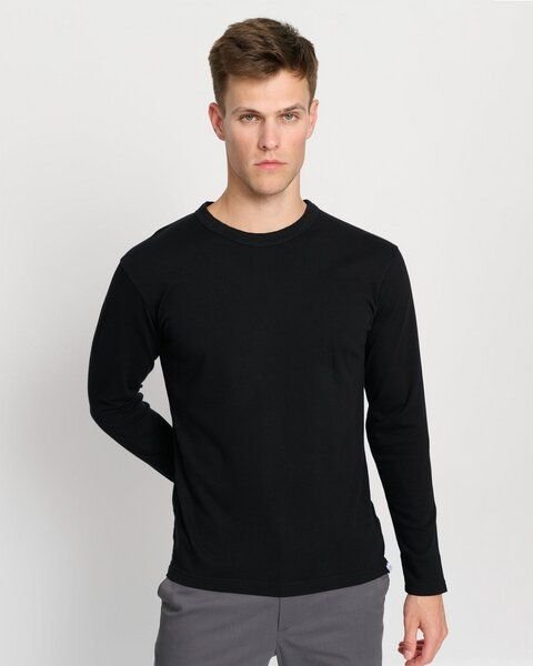 SANVT Das Langarm T-Shirt - Schwarz