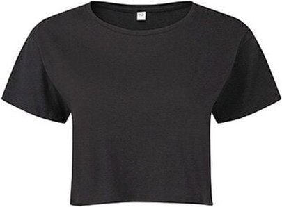 TriDri® Damen T-Shirt Cropped Bauchfrei kurz