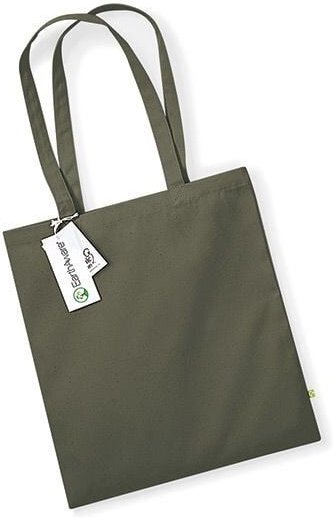 Westford Mill EarthAware® Organic Bag Shopper Baumwolltasche/Einkaufstasche in 13 verschiedenen Farben