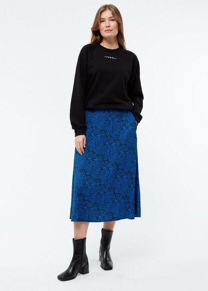 Givn Berlin Midirock GBVANA aus LENZING ECOVERO mit halb elastischem Bund