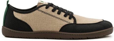 Vesica Piscis Footwear CLAXTON vegan barefoot black-linen