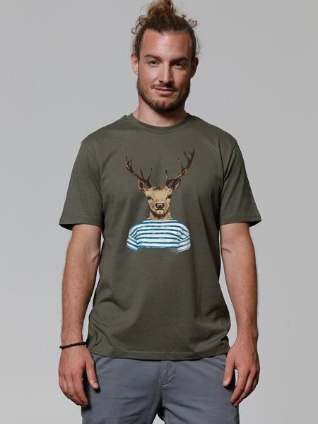 watapparel T-Shirt Unisex Hirsch