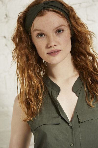 Wunderwerk Damen Bluse aus Lyocell (TENCEL) "TENCEL utility blouse top"