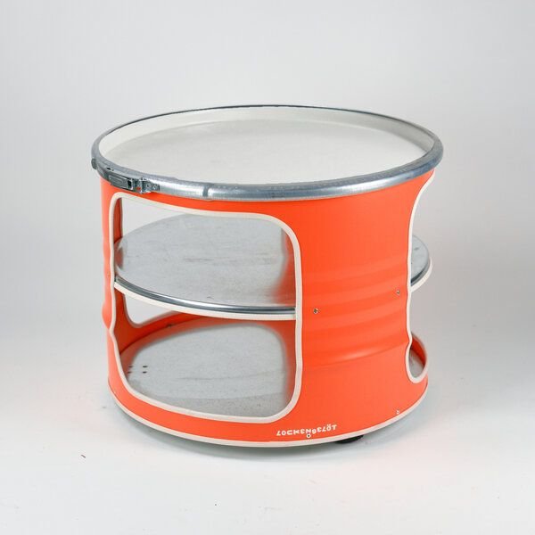 Bob - Couchtisch aus einem Hamburger Ölfass - verschiedene Farben - Lockengelöt