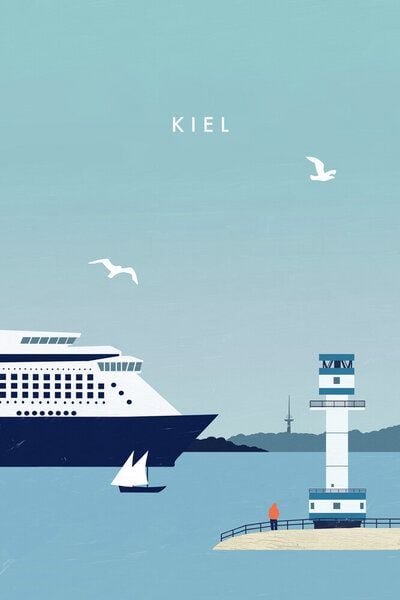 Photocircle Wandbild / Kunstdruck / Poster / Leinwand - Kiel