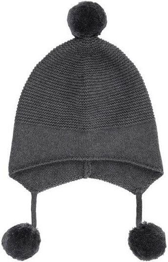 sense-organics Baby Strickmütze *MARCEL* Anthrazit oder Woodrose GOTS | Sense Organics