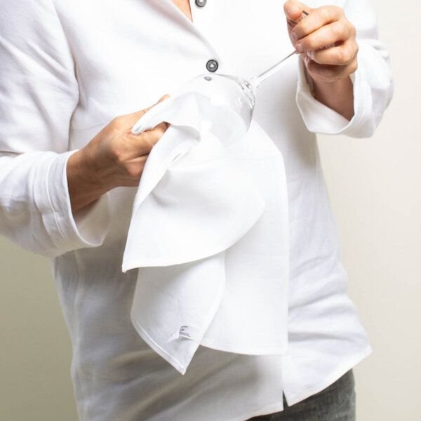 nahtur-design Polier- und Gläsertuch aus Bioleinen | 4 Farbvarianten