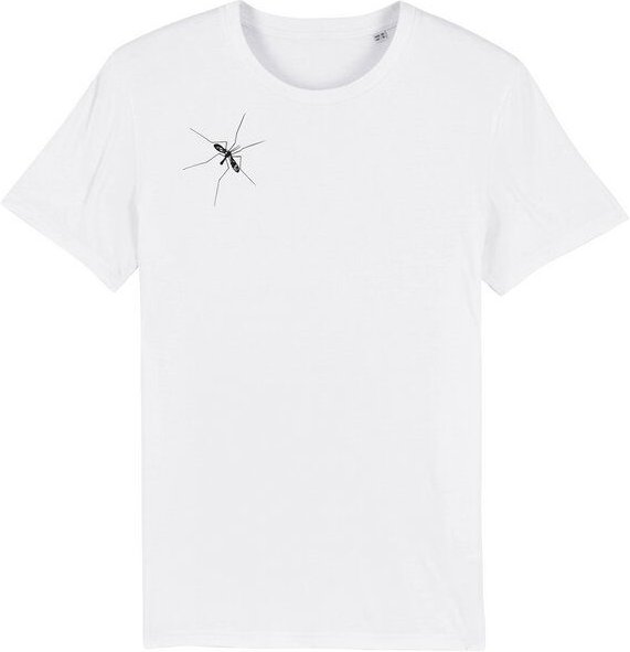 Spangeltangel T-Shirt "Schnake", Männershirt, Herrenshirt, bedruckt, Siebdruck, T-Shirt, Bio-Baumwolle