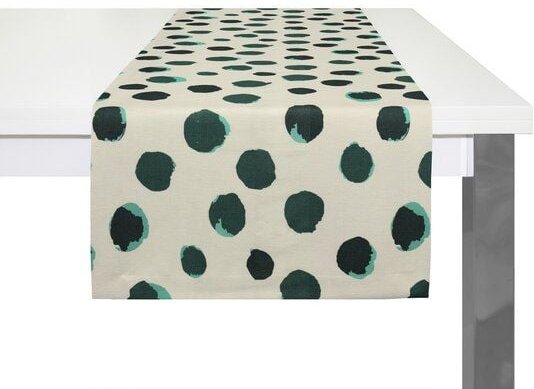 Thumbnail - Nature by Adam Tischläufer aus Leinen und Bio-Baumwolle - Made in Germany - Dots