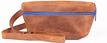 monday market Bauchtasche Luca aus Pull-Up-Leder