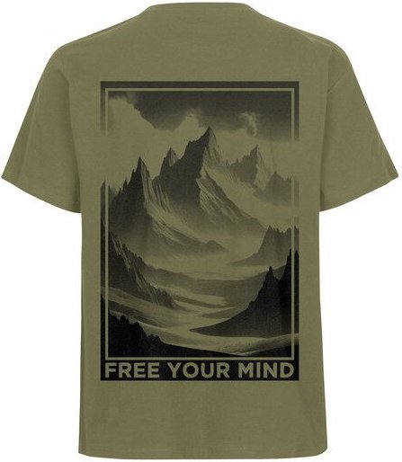 HANDGEDRUCKT "Free Your Mind" Unisex T-Shirt von Neutral