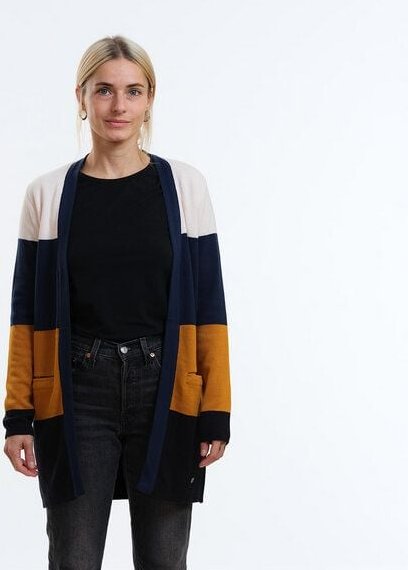 GARY MASH Long-Cardigan Alamo aus Biobaumwolle