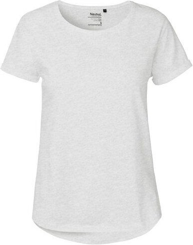 Neutral® Damen Roll Up Sleeve T-Shirt von Neutral Bio Baumwolle Rollärmel