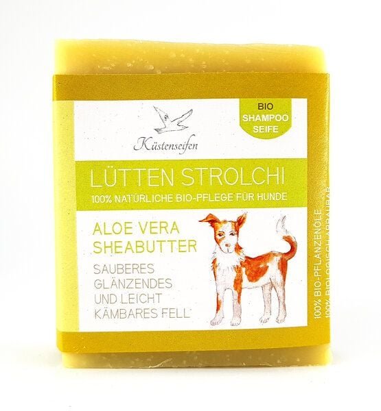 Thumbnail - Küstenseifen Manufaktur Bio-Hundeseife "Lütten Strolchi"/ Shampooseife / Fellseife für Hunde