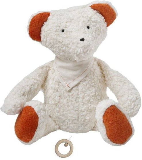 Efie Spieluhr Teddy mit Halstuch, kbA, 100 % Made in Germany