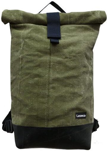 Leonca Rollrucksack aus Seesackleinen in 3 Größen