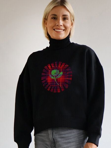 Kultgut Artdesign - Biofair- Pulloversweater im Boxistyle / sunflower