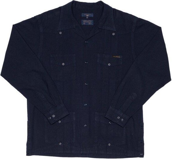 Nudie Jeans Langarm-Hemd Ryan