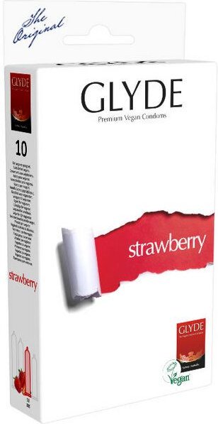 Glyde Health Kondome Glyde Ultra - Strawberry