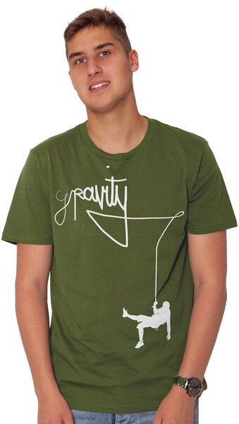 HANDGEDRUCKT "Gravity" Männer T-Shirt