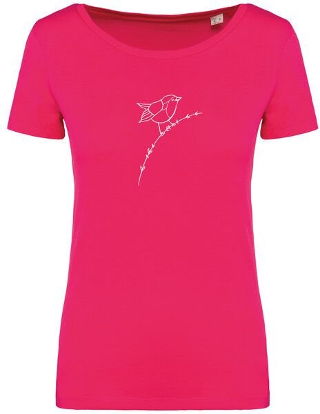 Brandless Basic Bio T-Shirt (ladies) Nr.4 Rotkehlchen 155g/m²