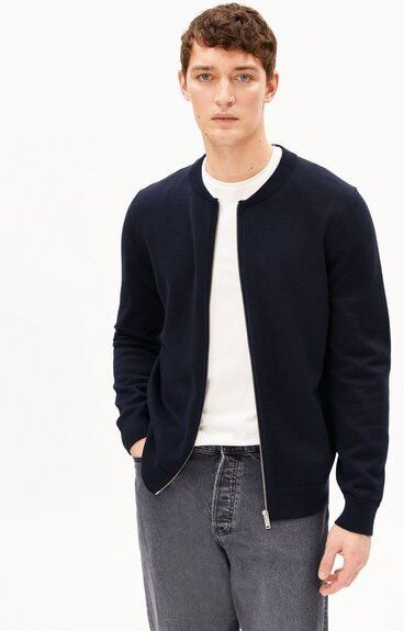 Thumbnail - ARMEDANGELS AGAAMON Herren Cardigan aus Bio-Baumwolle