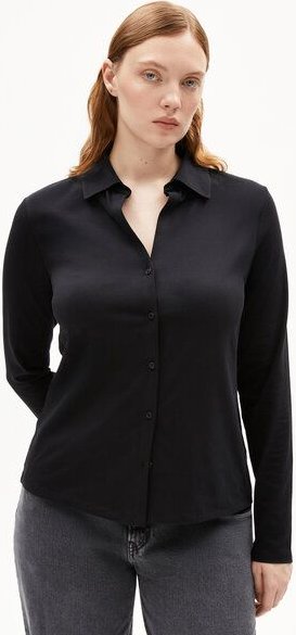 Thumbnail - ARMEDANGELS NALAANNIA BLOUSE - Damen Bluse aus Bio-Baumwoll Mix